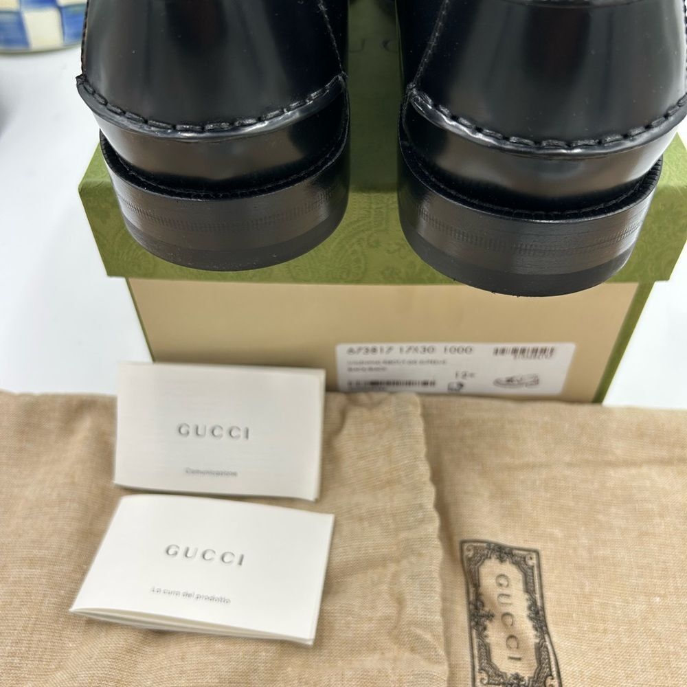 Men's Gucci millennial Supreme loafers size 12.5 made in Italy - Picture 8 of 12